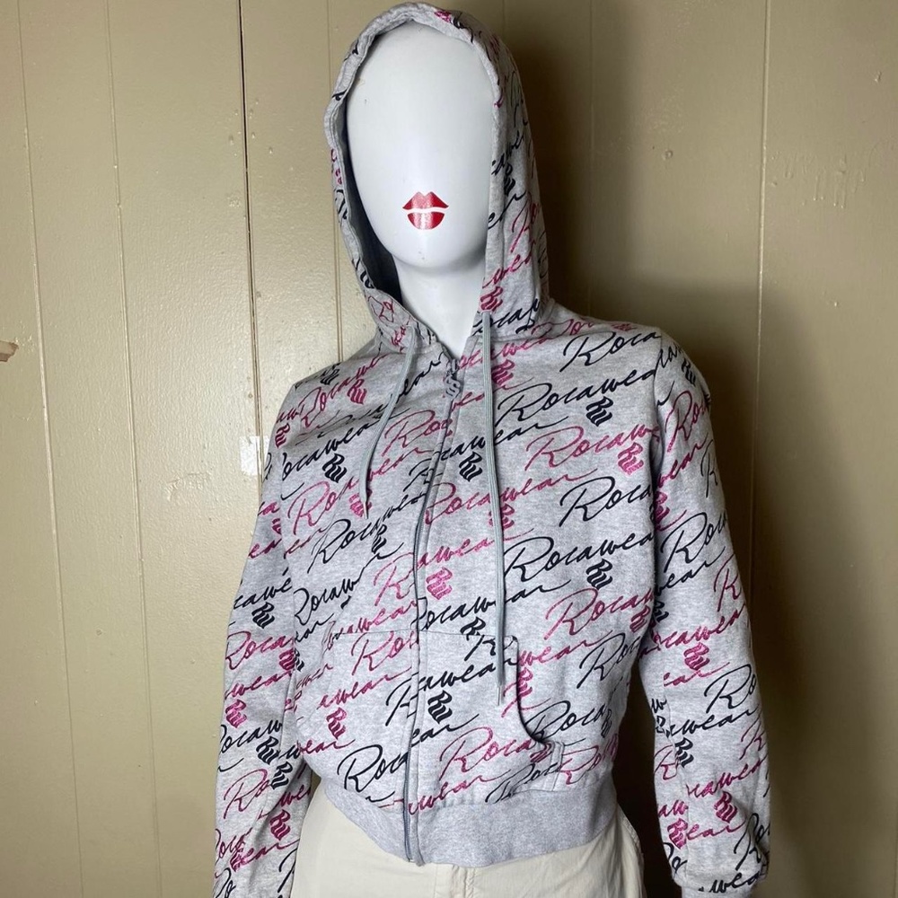 Rockawear zip up hoodie